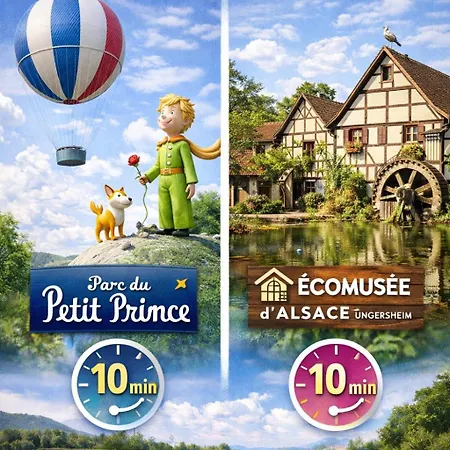 Сasa de vacaciones Maisonnette Des Trois Frontieres *